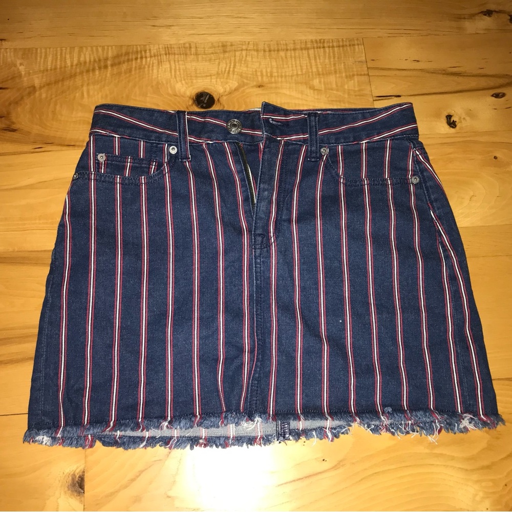 American eagle red white blue skirt!